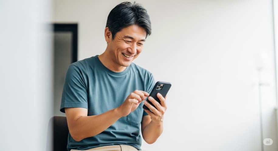 50代男性が喜ぶメールの送り方