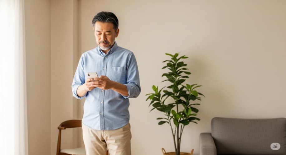 既婚男性のLINE頻度について